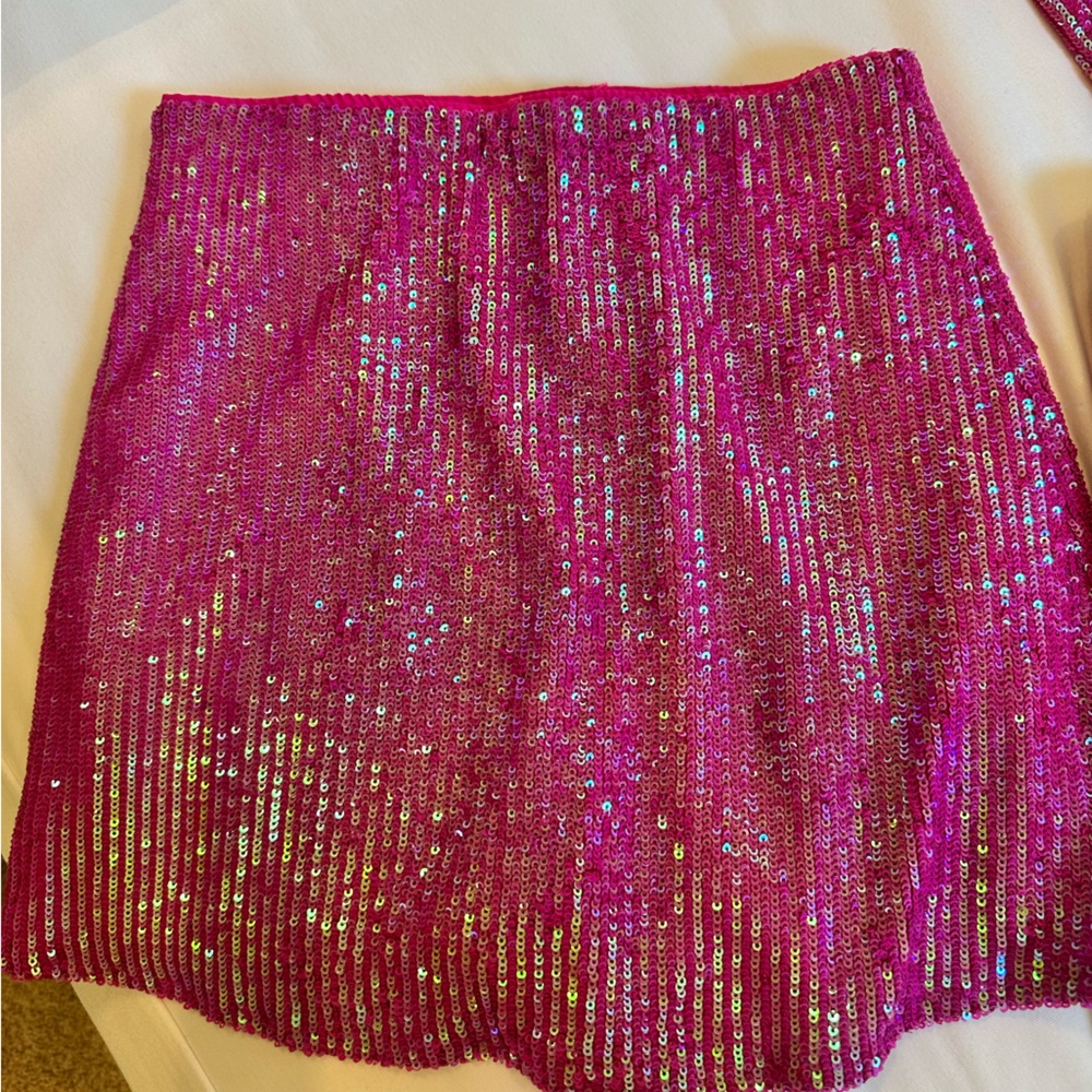 Show me your mumu sequin skirt